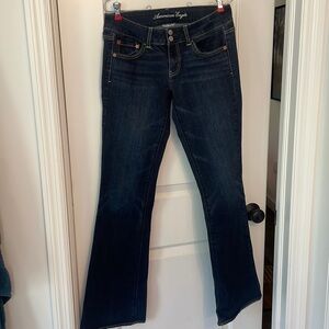 American eagle size 8 Long boot cut jeans